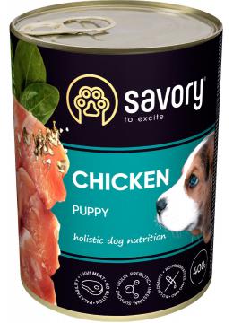 Savory Dog All breeds Puppy Chicken pate