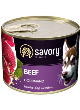 Savory Dog Gourmand Beef pate