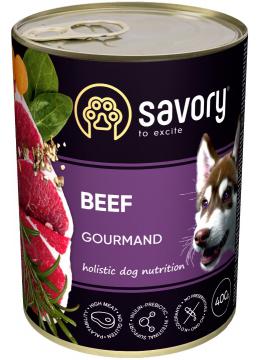 Savory Dog Gourmand Beef pate