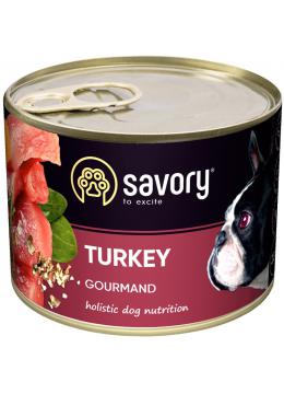 Savory Dog Gourmand Turkey pate
