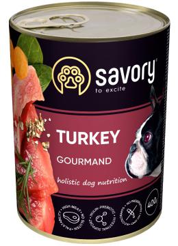 Savory Dog Gourmand Turkey pate