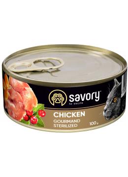 Savory Cat Sterilised Chicken pate