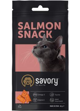 Savory Cats Snacks Pillows Gourmand Salmon