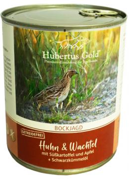 Hubertus Gold курица с перепелом и бататом