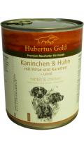 Hubertus Gold кролик с курицей и пшеном