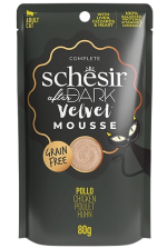 Schesir Cat After Dark курица  мус ,пауч