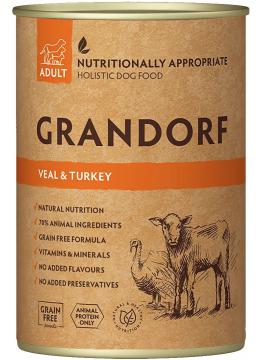 Grandorf Veal & Turkey Adult влажный корм