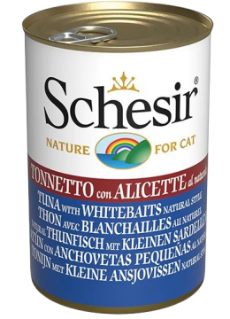 Schesir Cat Tунец с анчоусами в желе