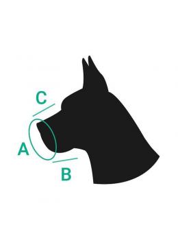 Barksi Намордник водоотталкивающий биотановый черно-оранжевый