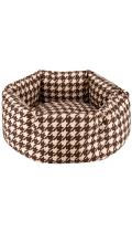 Barksi Comfort Круглый лежак коричневый