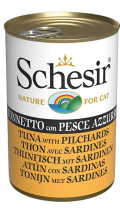 Schesir Cat Tунец с сардиной в желе
