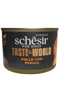 Schesir Dog Taste the World Курица с паэльей в бульоне