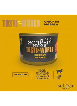 Schesir Dog Taste the World Масала с курицей в бульоне