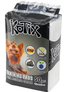 Kotix Premium Pet Training Pads с активированным углем 40х60 см