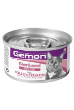 Gemon Cat Mousse Adult Sterilised c курицей и печенью
