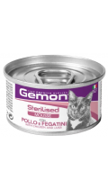 Gemon Cat Mousse Adult Sterilised c курицей и печенью