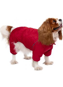 Barksi Textile Комбинезон-дождевик стеганный красный