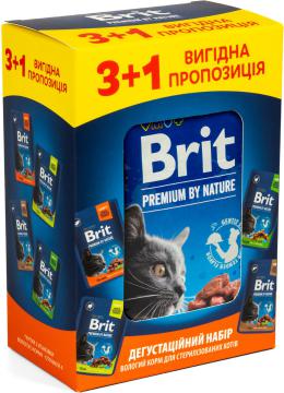 Brit Premium Cat Pouch for Sterilised Кусочки в соусе