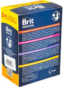 Brit Premium Cat Pouch Кусочки в соусе