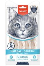 Wanpy Cat Functional Creamy Lickable Treat Hairball Control