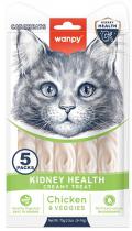 Wanpy Cat Functional Creamy Lickable Treat Kidney Health