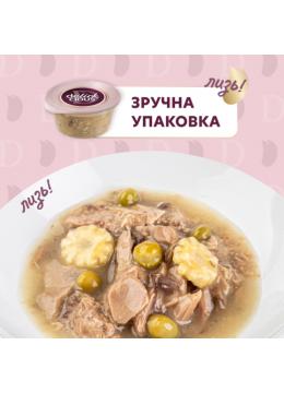 Delickcious Суп из тунца с добавлением миникукурузы и зеленого горошка