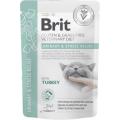 Изображение 1 - Brit Veterinary Diet Cat GF Urinary & Stress Relief пауч с индейкой