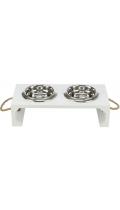 Trixie BE NORDIC Bowl Set Набор мисок на подставке