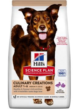 Hill's SP Culinary Creations Canine Adult Medium Breed с уткой и картофелем