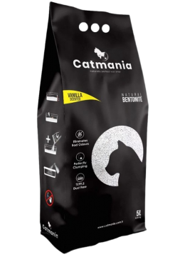 Catmania Vanilla Комкующийся наполнитель с запахом ванили