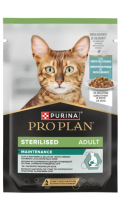 ProPlan Sterilised для стерилизованных с океанической рыбой в соусе