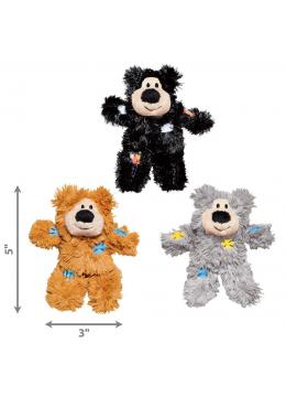 Kong Softies Patchwork Bear плюшевая