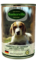 Baskerville Dog Кролик с лапшой и морковью