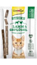 GimCat Sticks палочки с ягненком и курицей