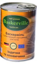 Baskerville Cat индейка с говядиной