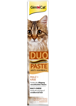 GimCat Anti Hairball Duo Paste паста шерстевыводящая с сыром