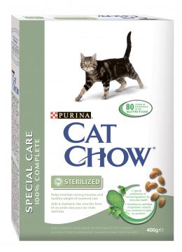 Cat Chow Sterilised для стерилизованных кошек с курицей