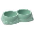 Изображение 1 - Moderna Double Smarty Bowl Small Двойная пластиковая миска
