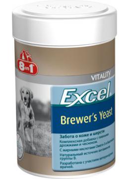8in1 Excel Brewers Yeast Пивные дрожжи для собак и кошек