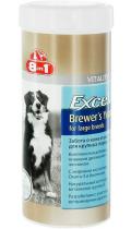 8in1 Excel Brewers Yeast For Large Breeds пивные дрожжи для собак