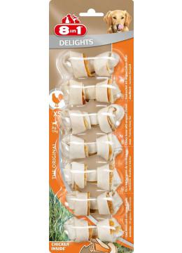 8in1 Delights Chicken XS Жевательные косточки для собак