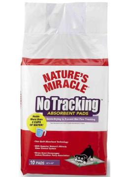 8in1 Nature’s Miracle Пеленки абсорбирующие без следов от лап 58х61