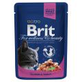 Изображение 1 - Brit Premium Pouch Лосось и форель для взрослых кошек