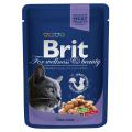 Изображение 1 - Brit Premium Pouch Треска для взрослых кошек