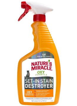 8in1 Nature’s Miracle Set-In Stain Destroyer for Cats Уничтожитель пятен и запахов для кошек