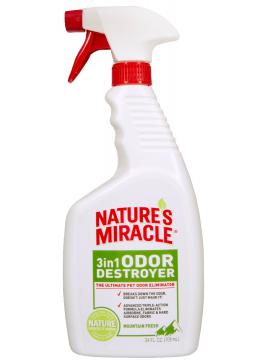 8in1 Nature’s Miracle 3in1 Odor Destroyer Спрей для удаления запахов с ароматом гор