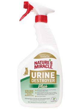 8in1 Nature’s Miracle Urine Destroyer Уничтожитель пятен и запахов кошачьей мочи