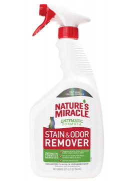 8in1 Nature’s Miracle Stain & Odor Remover Уничтожитель кошачьих пятен и запахов