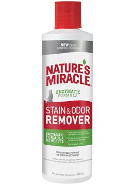 8in1 Nature’s Miracle Stain & Odor Remover Уничтожитель кошачьих пятен и запахов